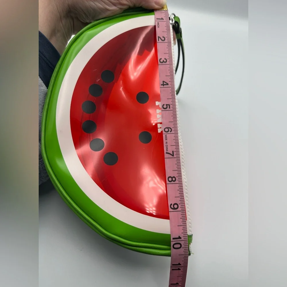 Victorias Secret PINK Watermelon Wristlet Clutch Jelly Bag